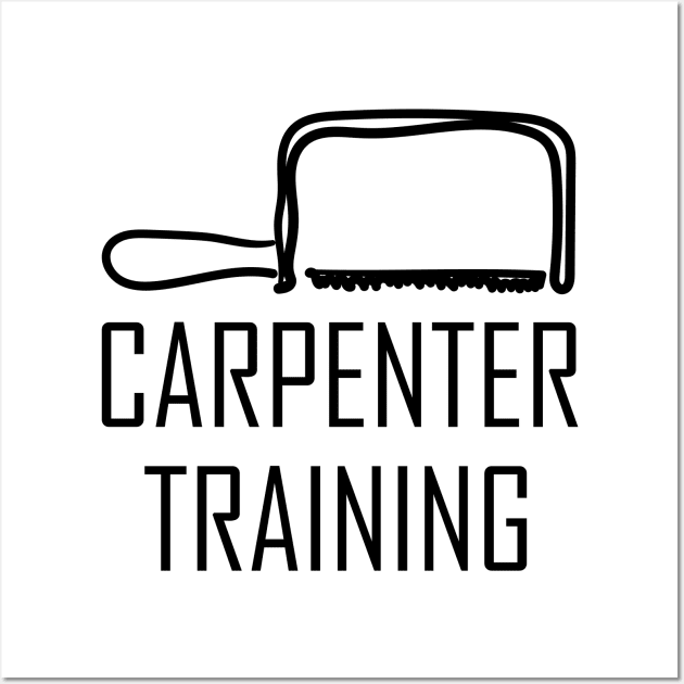 Carpenter carpenter carpenters craftsman saws Wall Art by Johnny_Sk3tch